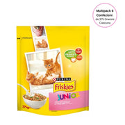 Purina friskies junior con pollo latte e verdure multipack da 6 confezioni da 375 grammi ciascuna