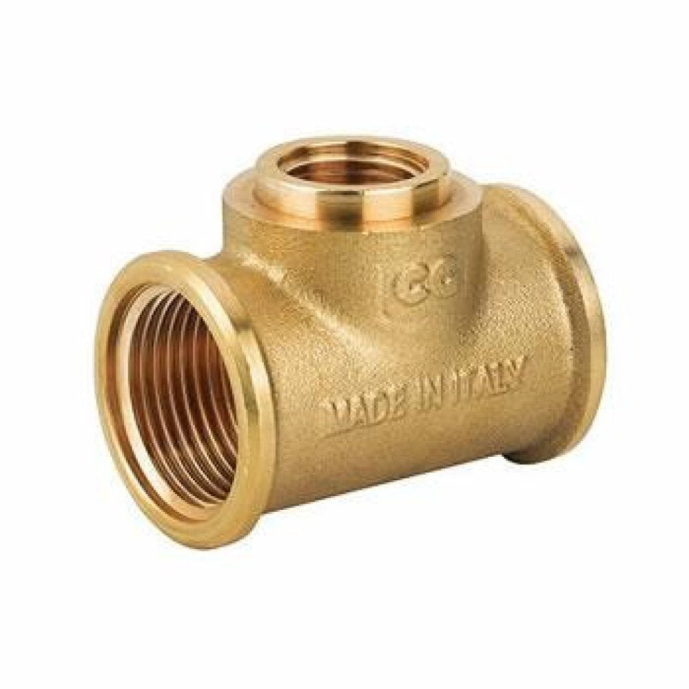 Tee ridotto fff ottone d. f1  x f1/2  x f1  b07rhfcvkv