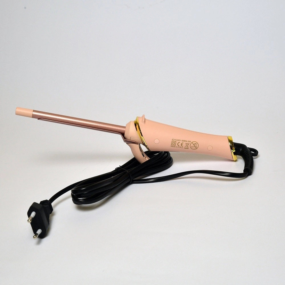 Trade Shop - Ferro Arricciacapelli Rivestito In Ceramica Arricciatore Capelli 35w 9mm Tx-8340 -