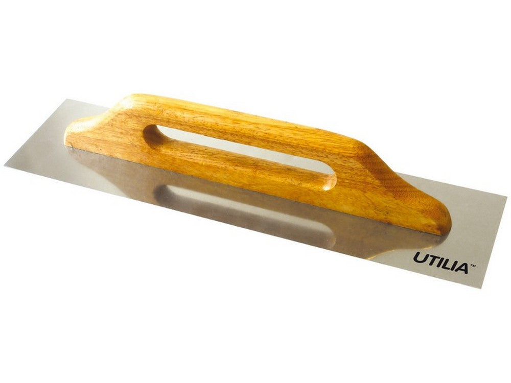 frattazzo con manico in legno mod. tedesco  cm. 48x12 cod:ferx.vit51048