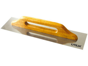 frattazzo con manico in legno mod. tedesco  cm. 48x12 cod:ferx.vit51048