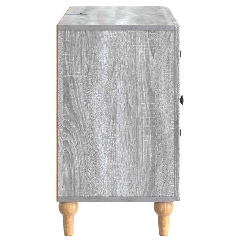 Mobile TV Grigio Sonoma 89 x 34,5 x 60 cm Legno ingegnerizzato 894201