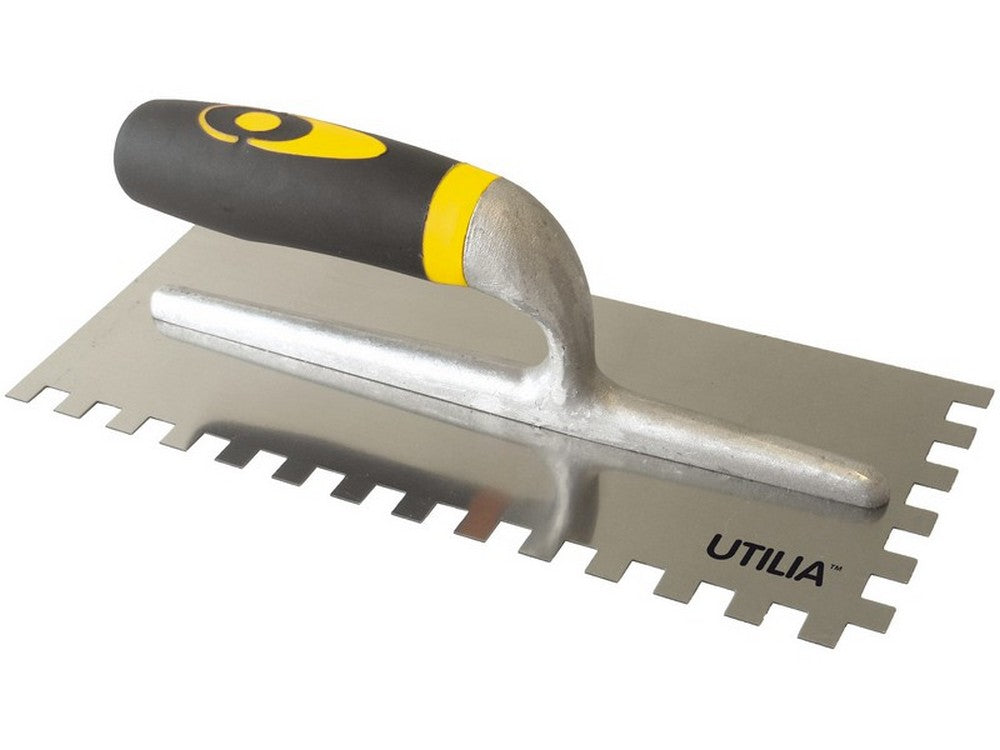 frattazzo dentato a destra mod. usa cm. 12x28 dentatura mm.10x10 cod:ferx.vit51051