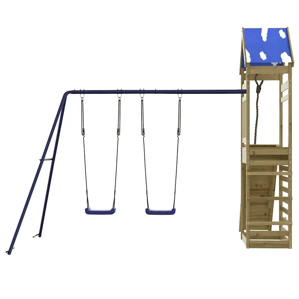 Set da Gioco da Esterno in Legno di Pino Impregnato 3279054
