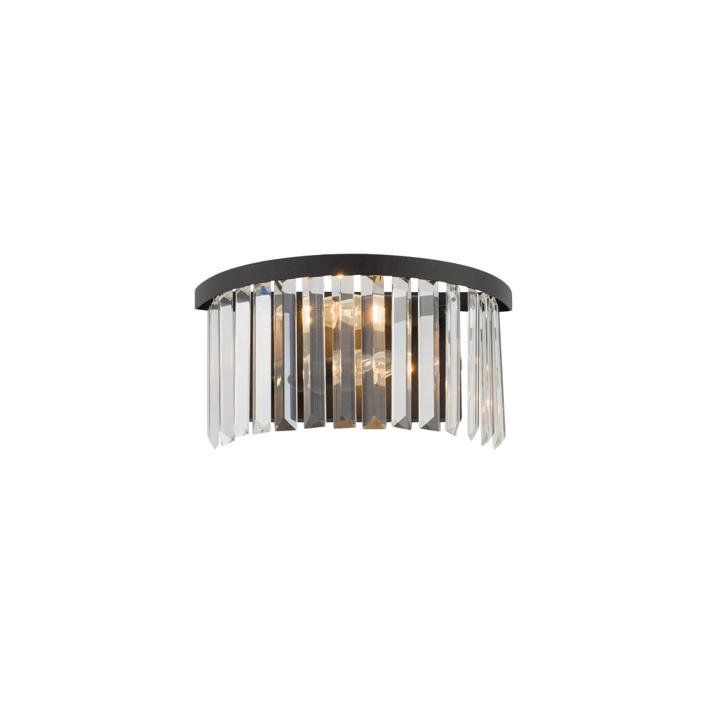 Applique Nowodvorski CRISTAL 7633 nera cristallo 2xE14
