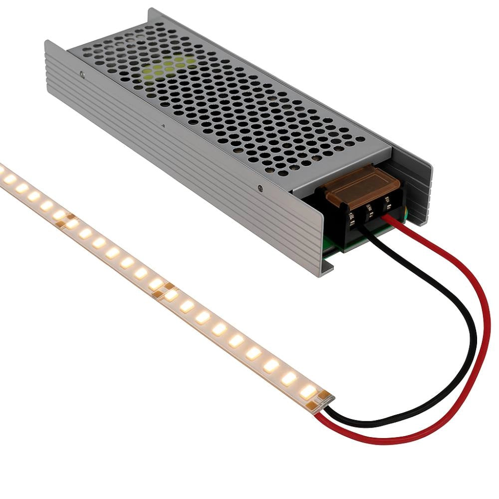 Alimentatore led 24v 100w in metallo ip20 per installazioni interne