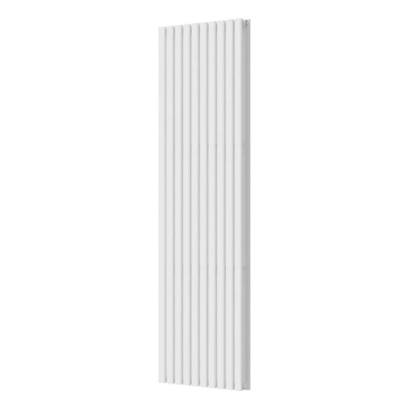 RADIATORE TERMOARREDO DI DESIGN BIANCO MODELLO PIANO - MM 1800X480-INT.1760-8 TUBI-WATT 889-DEL.T50. 3033-1 COL  - MAM
