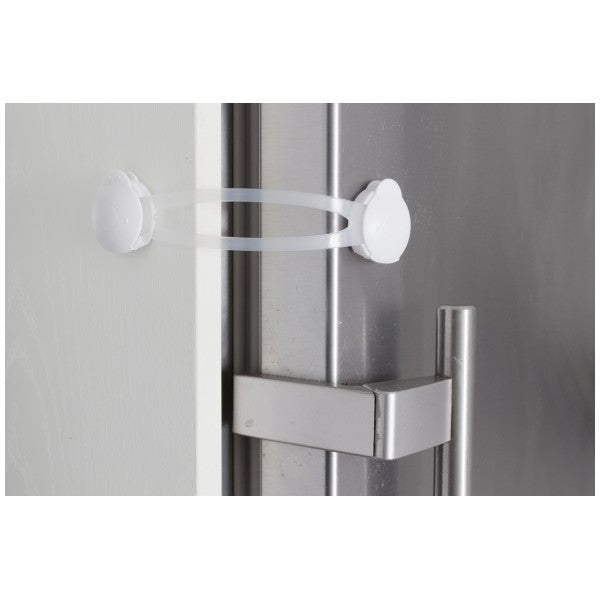 Gancio Chiusura Sicurezza Bambini Flessibile Grande per Armadi Frigorifero WC