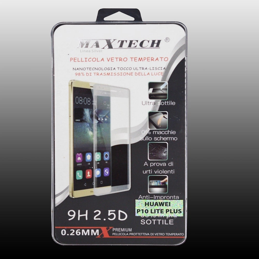 Trade Shop - Pellicola In Vetro Temperato Per Huawei P10 Lite Plus Maxtech P-huawei P10p -