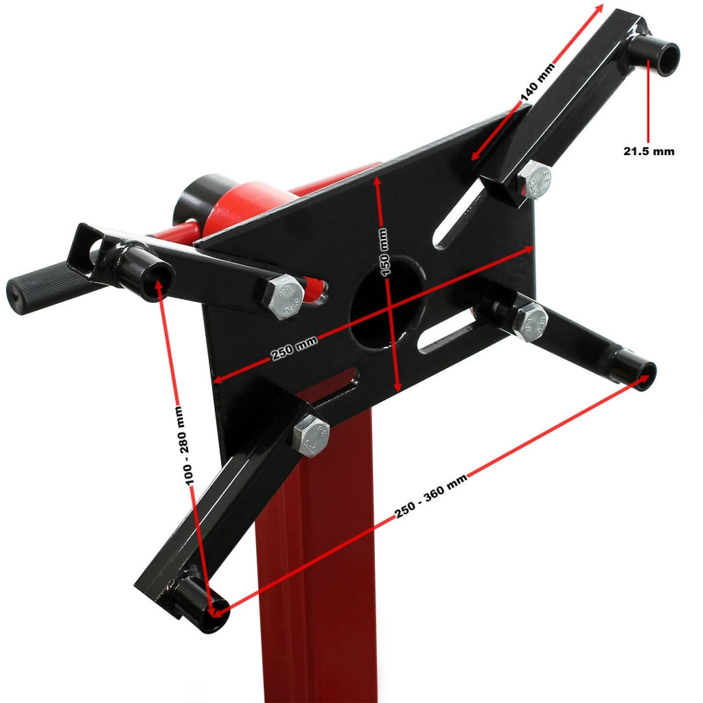 Supporto motore per sollevamento motore - trasmissione per piattaforma elevatrice da 900 kg 16_0002742