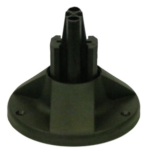 BASE PER PALO LAMPIONE GLOBO Nero