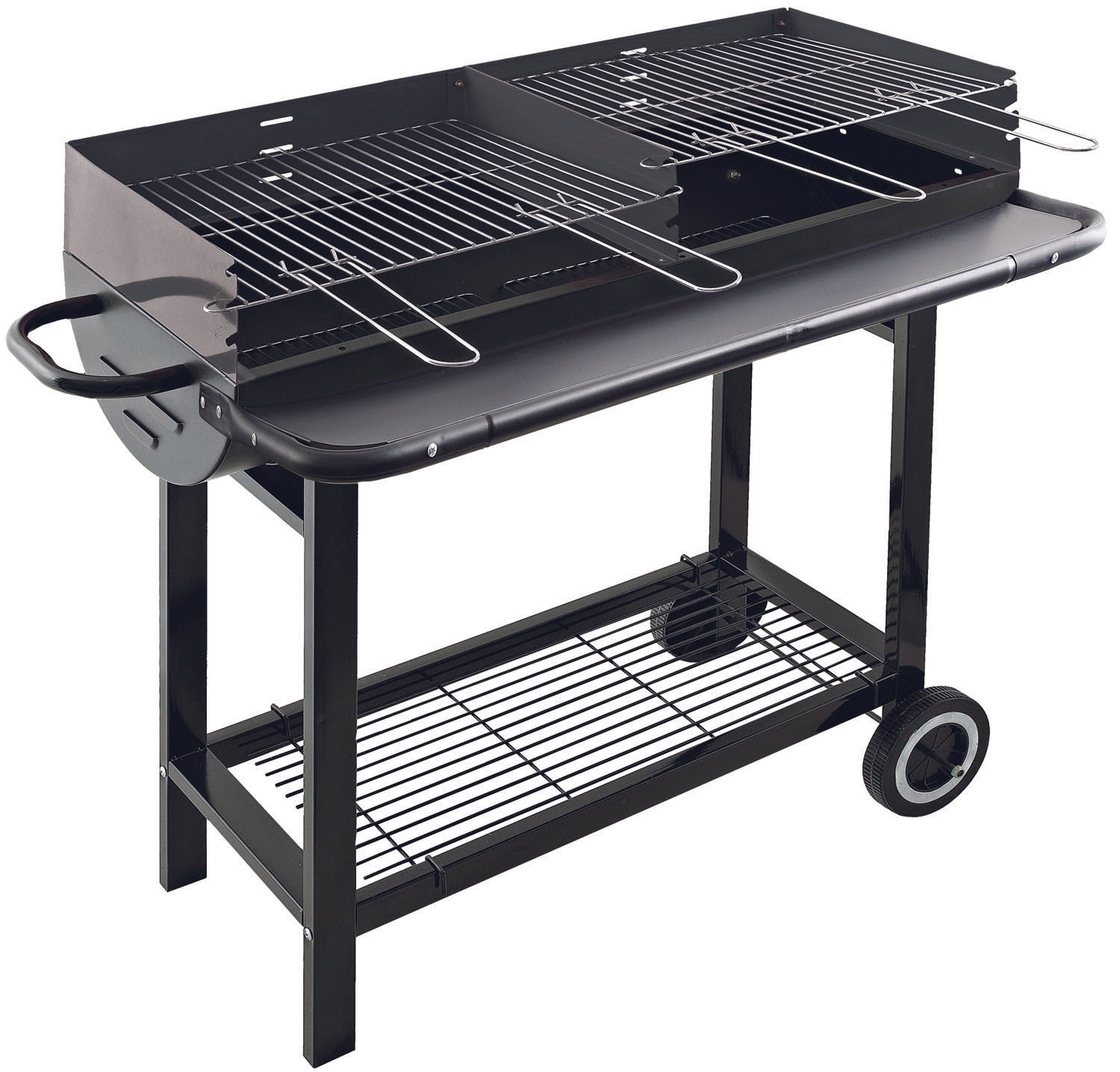 BARBECUE EL GAUCHO COLORADO 2 GRIGLIE 96x41xH93CM