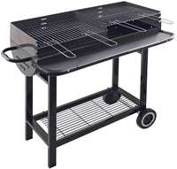 BARBECUE EL GAUCHO COLORADO 2 GRIGLIE 96x41xH93CM