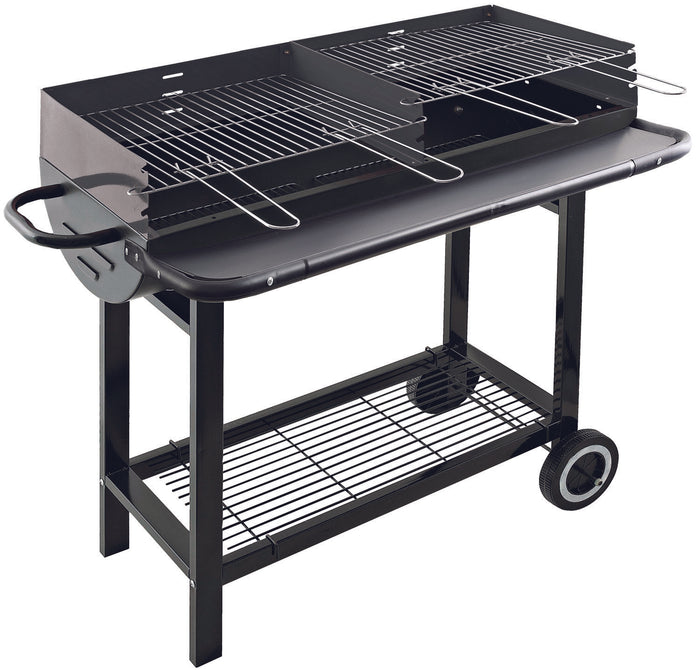 BARBECUE EL GAUCHO COLORADO 2 GRIGLIE 96x41xH93CM
