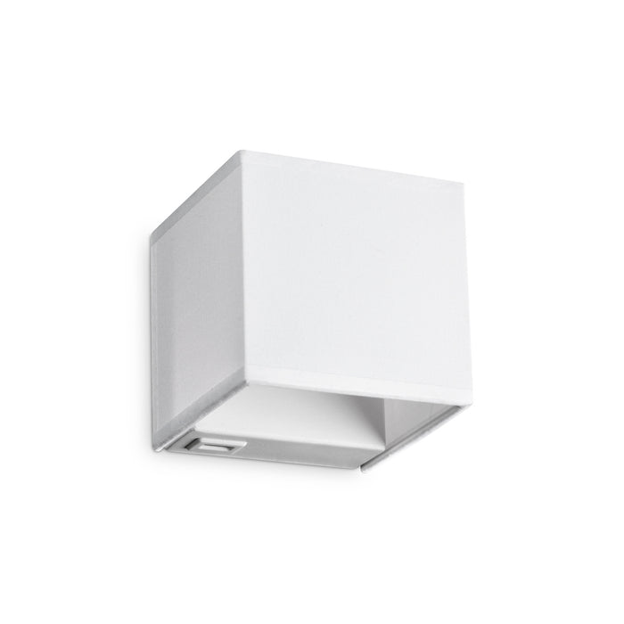 Paralume Contemporaneo Kid Metallo Bianco 1 Luce G9 28W Ip20
