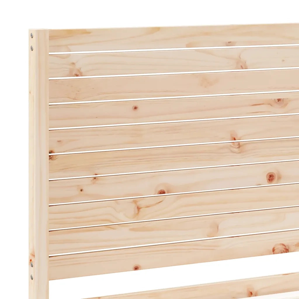Giroletto Extra Lungo senza Materasso 140x220 cm Legno Massello