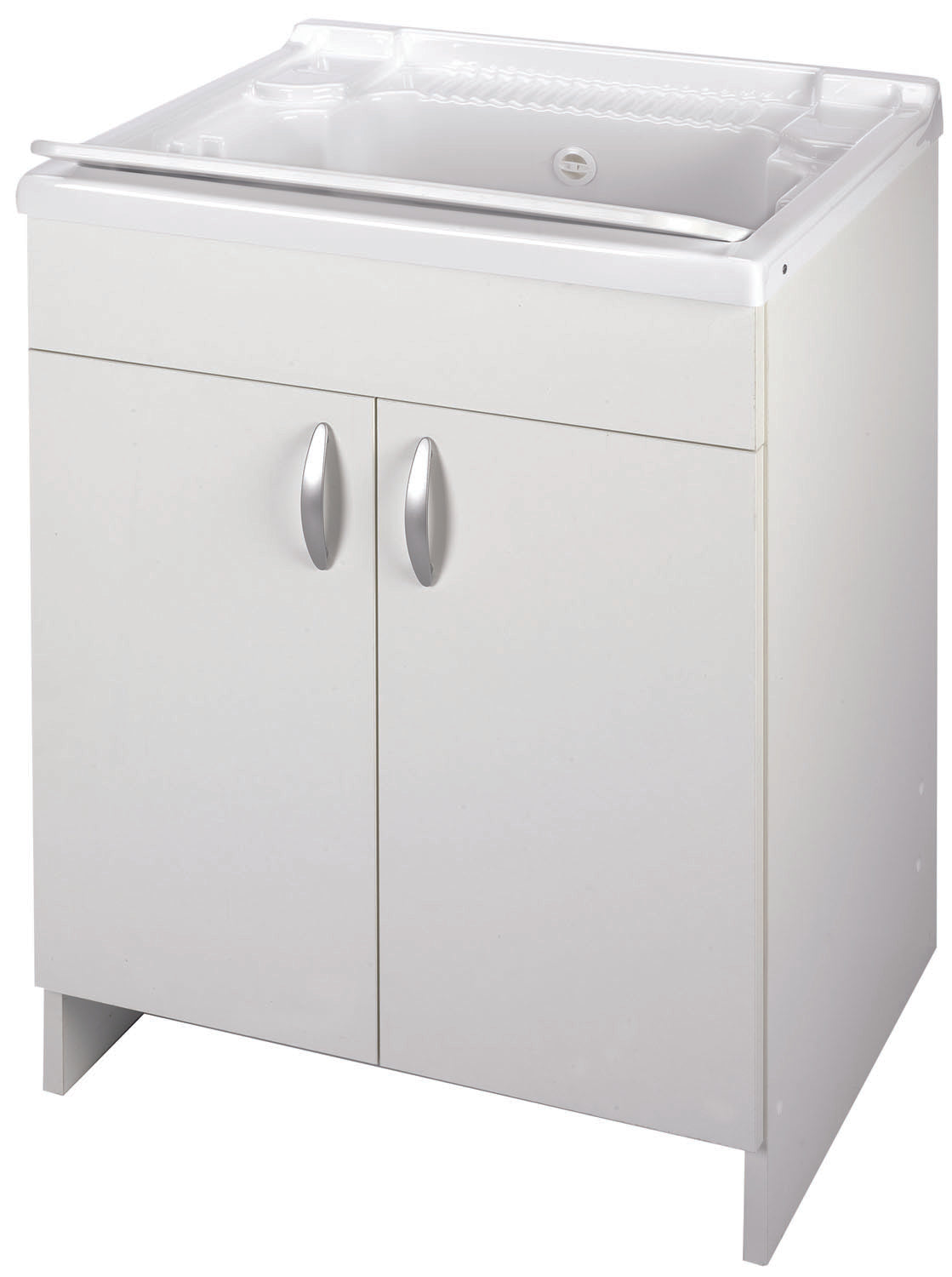 MOBILE LAVATOIO IN LEGNO CON VASCA IN RESINA -561