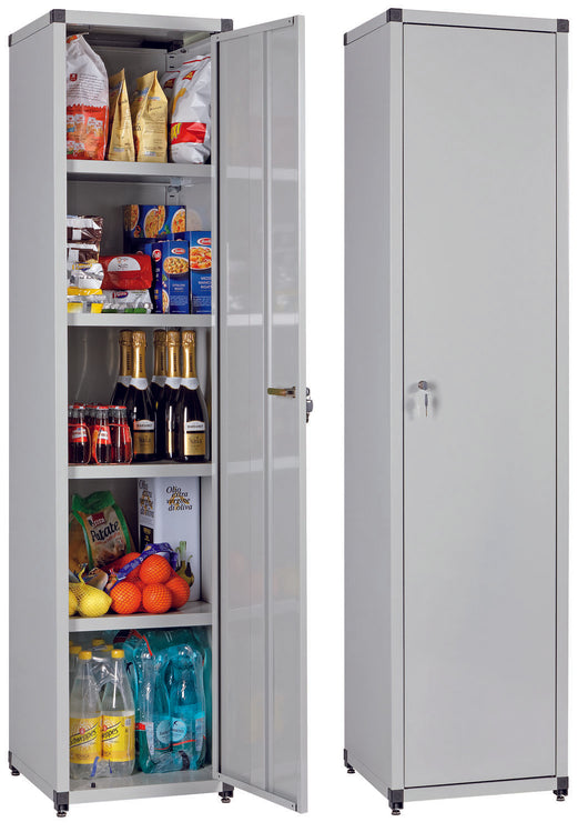 ARMADIO TUTTO PIANI METALLO 183X44X43 BRICO1G