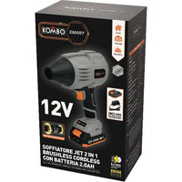 KIT SOFFIATORE ASCIUGATORE JET SMART 12V 2.0AH