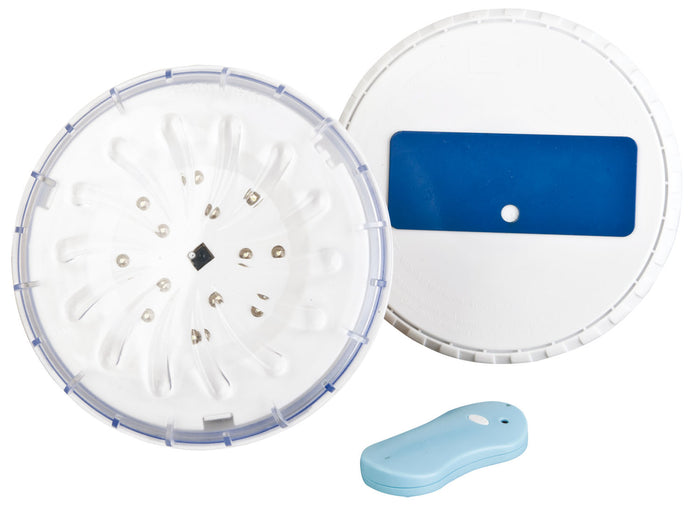 PROIETTORE LED BIANCO SET 2 FARETTI PER PISCINA FUORITERRA IN ACCIAIO GRE PLED 2