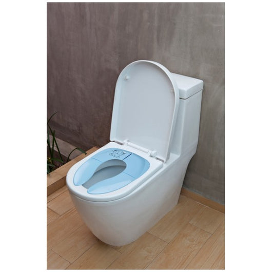 Riduttore WC per Bambino Colorato Blu Adattatore Sedile Water Bagno Universale