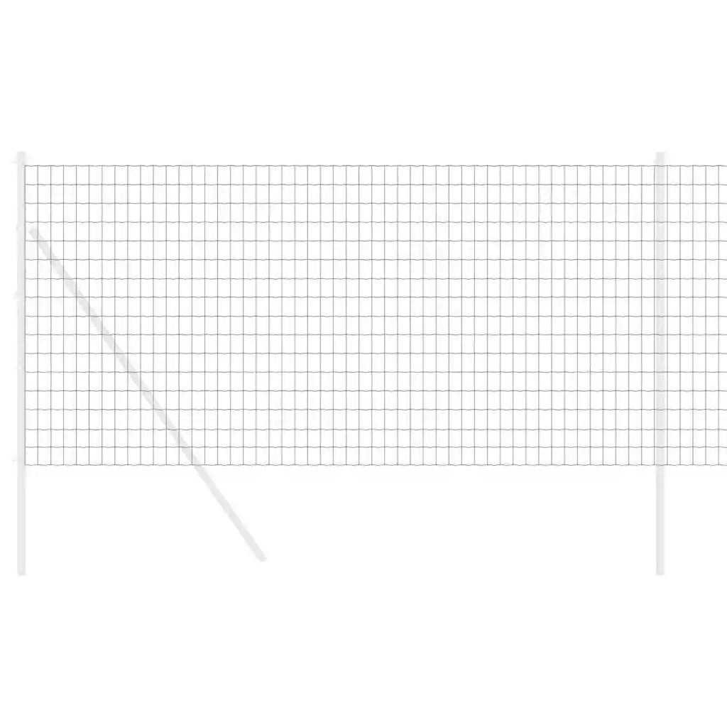 Recinzione Euro Grigio 1 x 25 m Ferro rivestito in PVC 42004525