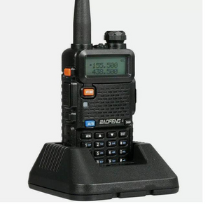 BAOFENG UV-5R VHF/UHF DUAL BAND RADIO 136-174-400-520 Mhz RICETRASMITTENTE