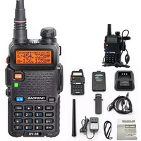 BAOFENG UV-5R VHF/UHF DUAL BAND RADIO 136-174-400-520 Mhz RICETRASMITTENTE