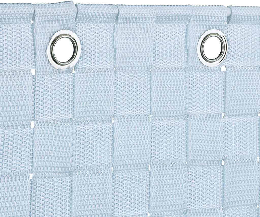 Portaoggetti da bagno in tessuto da appendere a parete portaoggetti da appendere 3 scomparti 75 cm bianco 13_0001736_2