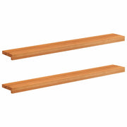 Soglie per finestre 2 pz Marrone Chiaro 120 x 20 x 2 cm 42048180