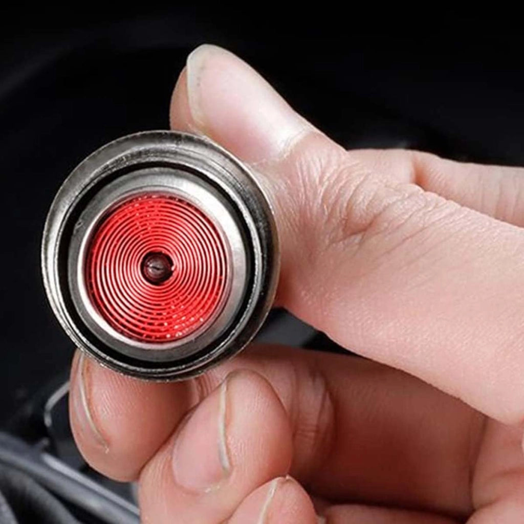 Accendisigari per auto 12V universale a riscaldamento rapido Nero / Argento Avizar