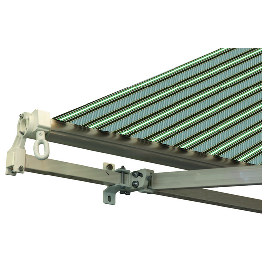 TENDA DA SOLE CON BRACCI 250X200 VERDE/BEIGE