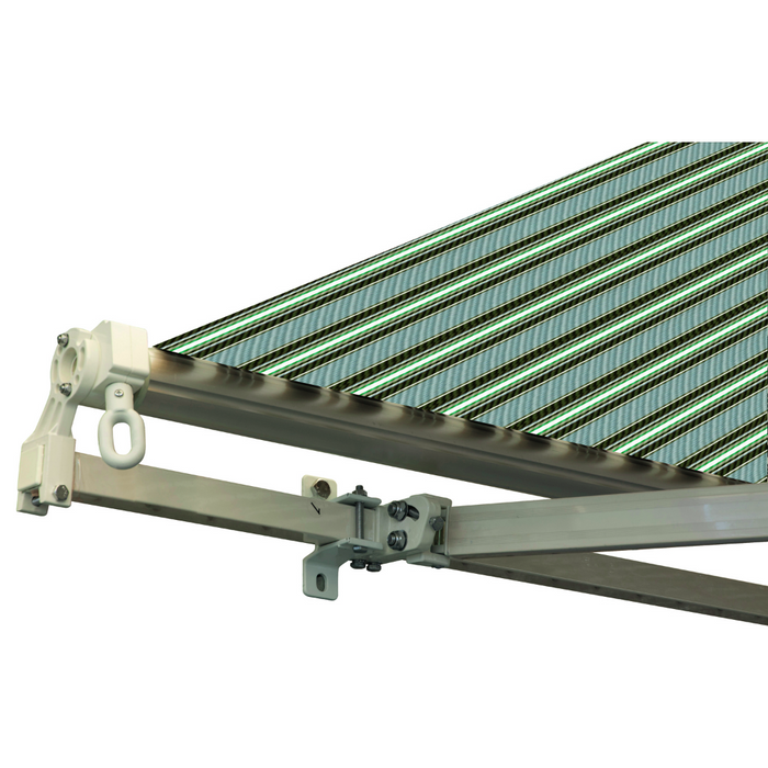 TENDA DA SOLE CON BRACCI 250X200 VERDE/BEIGE