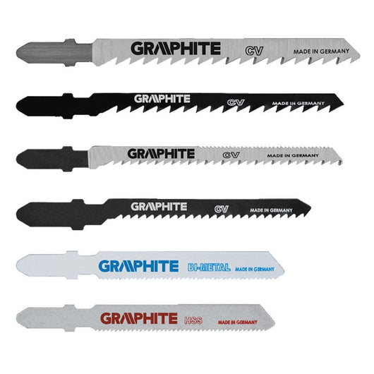Topex 57h754 lame per seghetto a alternativo, attacco a t, 6 ds