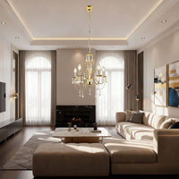 Lampada Da Soffitto Ebt009-5cp Gold