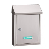 Cassetta Postale Piccola in Acciaio INOX A5 Buste C5 Raccogliposta Buca Lettere