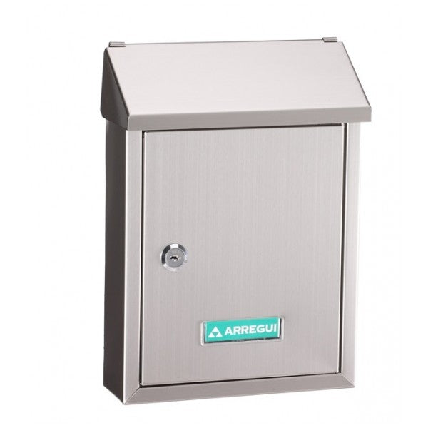 Cassetta Postale Piccola in Acciaio INOX A5 Buste C5 Raccogliposta Buca Lettere