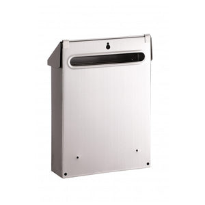 Cassetta Postale Piccola in Acciaio INOX A5 Buste C5 Raccogliposta Buca Lettere