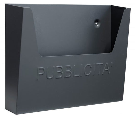 Cassetta Postale Esterno Porta Pubblicità Cestino per Posta Lettere in Metallo