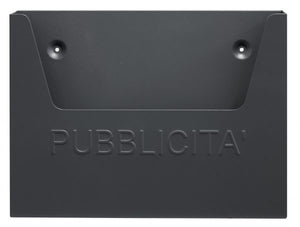 Cassetta Postale Esterno Porta Pubblicità Cestino per Posta Lettere in Metallo