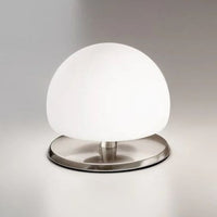LAMPADA DA TAVOLO TOUCH DIMMERABILE BASE NICKEL 1XG9 MORGANA FABAS