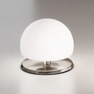 LAMPADA DA TAVOLO TOUCH DIMMERABILE BASE NICKEL 1XG9 MORGANA FABAS