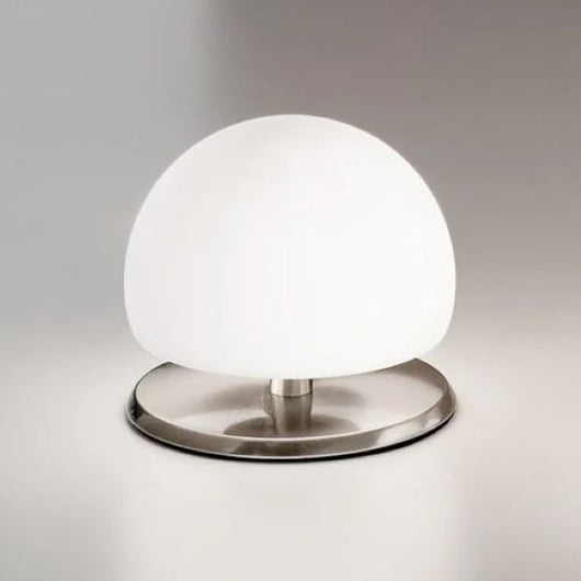 LAMPADA DA TAVOLO TOUCH DIMMERABILE BASE NICKEL 1XG9 MORGANA FABAS