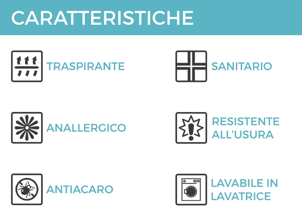 Coprirete Alba Protezione Rete Letto Made Italy In 100% Poliestere - Singolo - Coprirete Alba