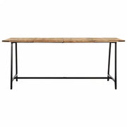 Tavolo da Pranzo 180x90x75 cm in Legno Massello di Mango 373611