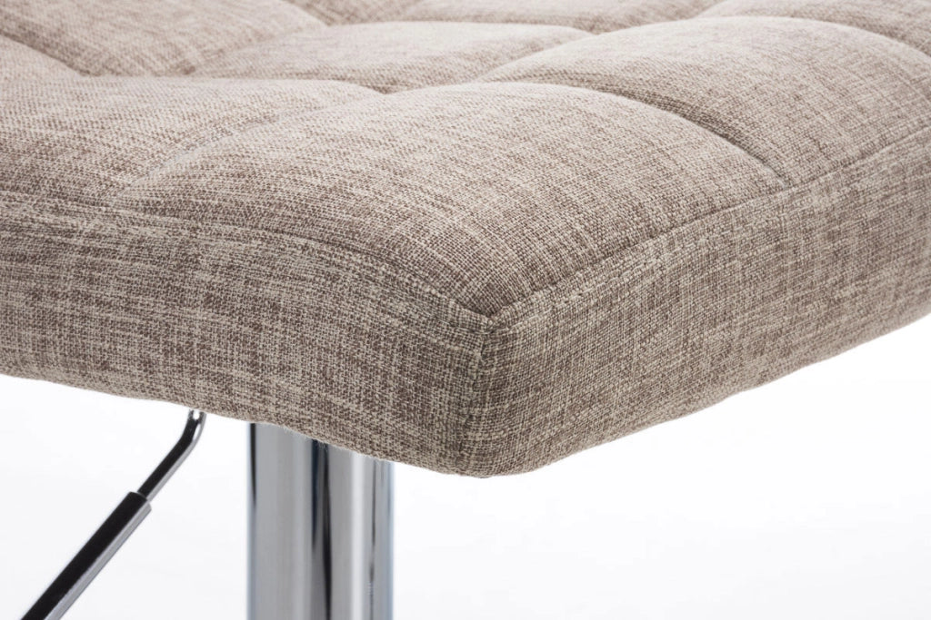 Sgabello Peru Stoffa crema
