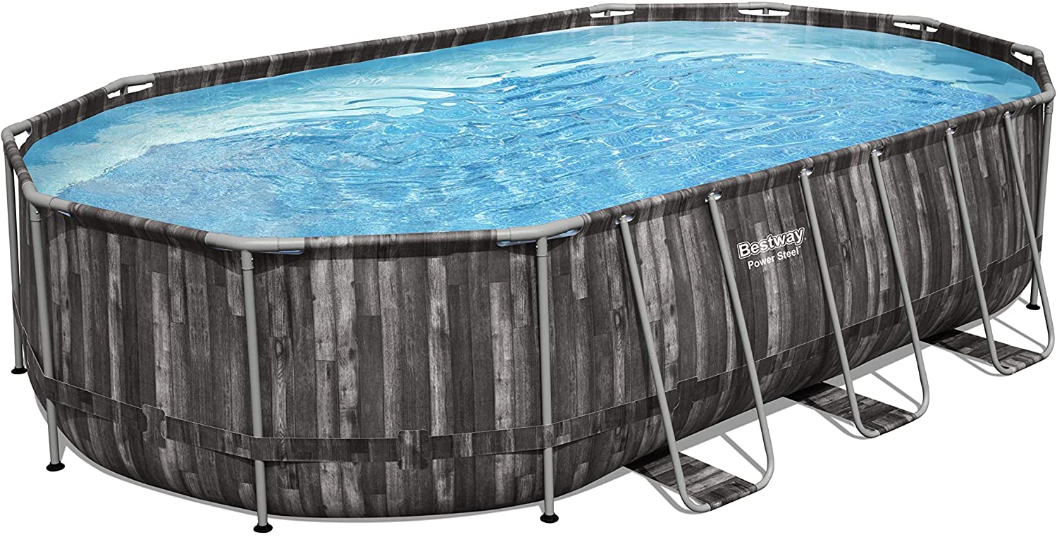 Piscina Bestway 5611R Fuori Terra Power Steel da 610 x 366 x 122 cm