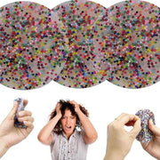 3 pezzi Pads di rilievo per l'ansia Sensibilità tricologica Giocattolo di trasferimento e sostituzione Stripping rimozione unghie morsicature punte