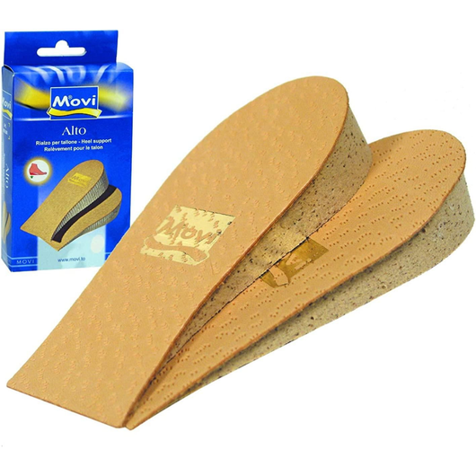 Movi Alto  Comodo Rialzo per Tallone Sughero-pelle TAGLIA : L, ALTEZZA(CM): 3