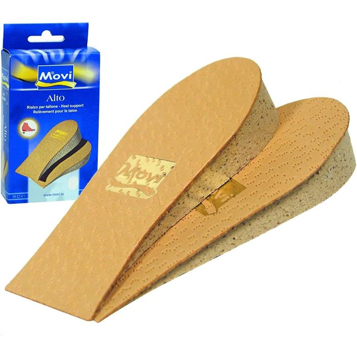 Movi Alto  Comodo Rialzo per Tallone Sughero-pelle TAGLIA : S, ALTEZZA(CM): 3